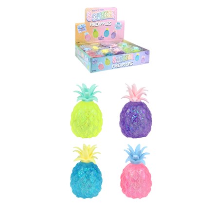 SQUEEZY PINEAPPLE W/SUGAR 9CM