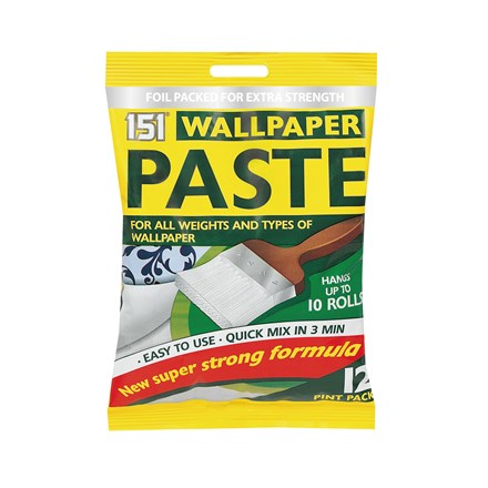 151 - WALLPAPER PASTE - 10 ROLLS
