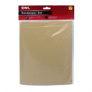SWL - SANDPAPER SET 10PC