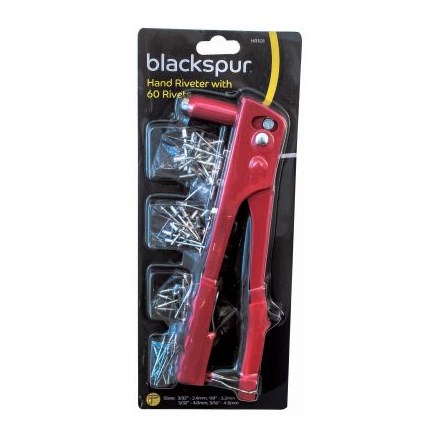 BLACKSPUR - HAND RIVERTER WITH 60 RIVETS