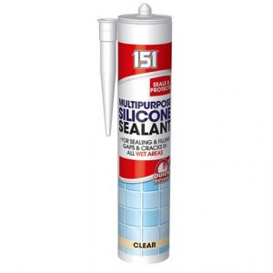 151 - MULTIPURPOSE SILICONE SEALANT - CLEAR