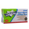 VINYL DISPOSABLE GLOVES WHITE - EXTRA LARGE SIZE