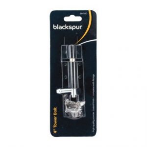 BLACKSPUR - 4" TOWER BOLT