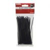 SWL - BLACK CABLE TIES 2.5 X 80MM -