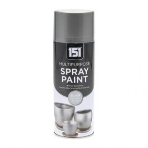 151 MULTIPURPOSE SPRAY PAINT SILVER METALLIC 400ML