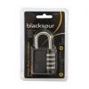 BLACKSPUR - 4 DIGIT COMBINATION PADLOCK - BLACK