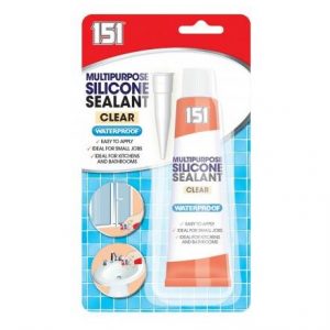 151 - SILICONE SEALANT CLEAR - 70G
