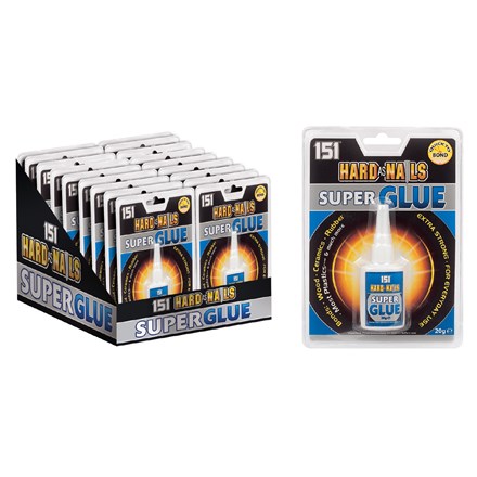 151 - HARD AS NAILS SUPER GLUE - 20G