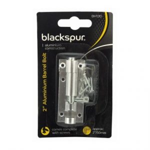 BLACKSPUR - ALUMINIUM BARREL BOLT - 2"