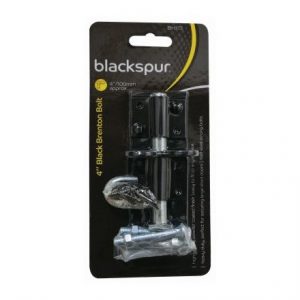 BLACKSPUR - BLACK BRENTON BOLT - 4"