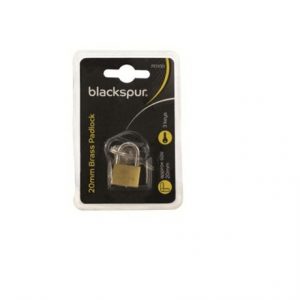 BLACKSPUR - BRASS PADLOCK 20MM