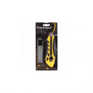 BLACKSPUR - RETRACTABLE KNIFE W/ 3 SPARE BLADES