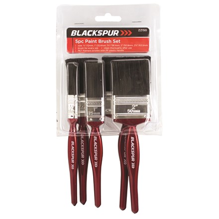 BLACKSPUR - 5PC PAINT BRUSH SET