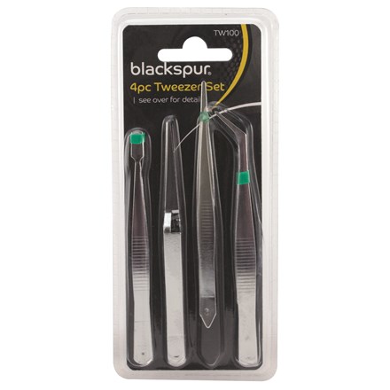 BLACKSPUR - ASSORTED TWEEZER SET -