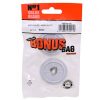 VALUE BRAND - 2PK BATH PLUGS 45MM - WHITE