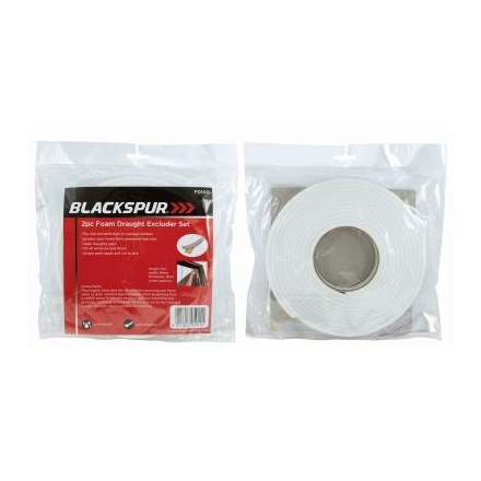 BLACKSPUR - 2PC FOAM DRAUGHT EXCLUDER