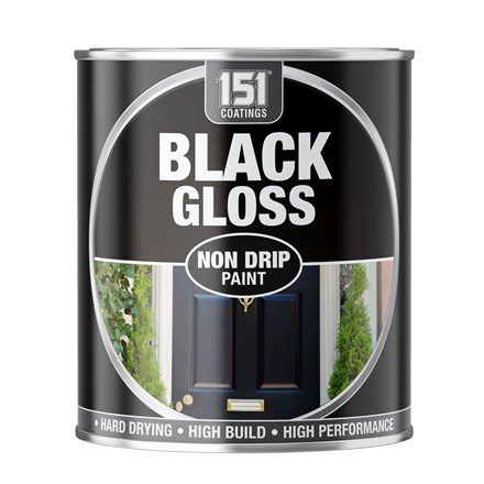 BLACK GLOSS NON-DRIP PAINT - 300ML