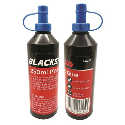 BLACKSPUR - PVA WOOD GLUE - 250ML