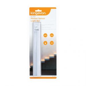 KINGAVON - 8 LED MOTION SENSOR LIGHT BAR