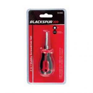 2 IN 1 STUBBY SCREWDRIVER SET