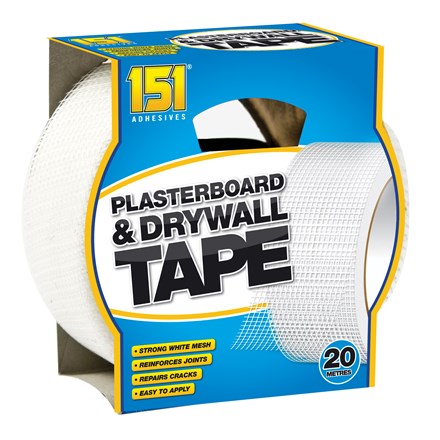 151 - PLASTERBOARD DRYWALL TAPE 20MX48X0.25MM