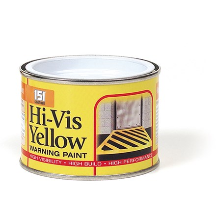 151 - HI-VIS YELLOW WARNING PAINT - 180ML
