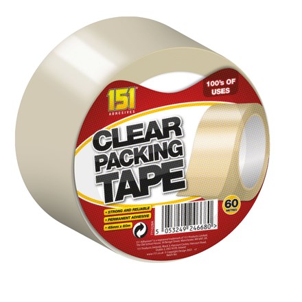 151 - 2'' CLEAR PACKING TAPE
