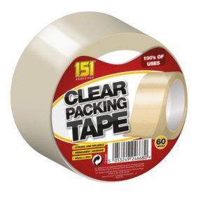 151 - 2'' CLEAR PACKING TAPE