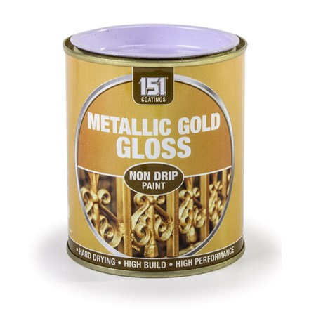 151 - METALLC GOLD PAINT - 300ML