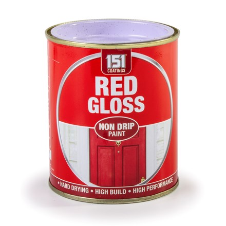151 - RED GLOSS NON-DRIP PAINT - 300ML