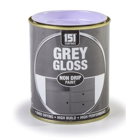 151 - GREY GLOSS NON-DRIP PAINT - 300ML