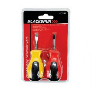 BLACKSPUR - 2PC STUBBY SCREWDRIVERS