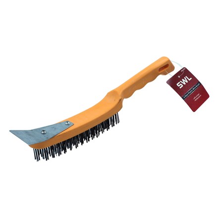 SWL - 4 ROW PLASTIC WIRE BRUSH