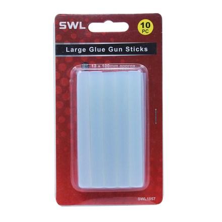 SWL - LARGE GLUE GUN STICKS 12 X 100MM -