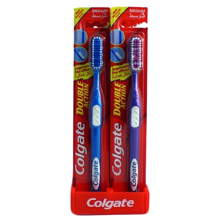 COLGATE - DOUBLE ACTION TOOTHBRUSH