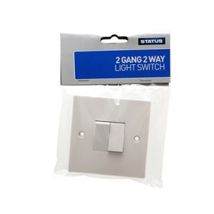 PIFCO - 2 GANG 2 WAY WALL SWITCH
