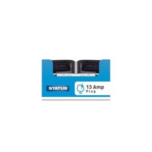 STATUS - 3 PIN PLUG - BLACK