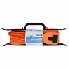 STATUS - 1 WAY 10M ORANGE OUTDOOR EXTENSION LEAD