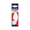 MAXIM - LED BULB - CANDLE COOL WHITE - SES 6W/40W