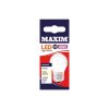 MAXIM LED BULB - ROUND COOL WHITE - ES 5.5W/40W