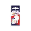 MAXIM LED BULB - ROUND COOL WHITE - BC 5.5W/40W