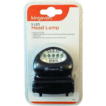 5 LED HEAD LAMP