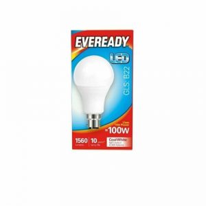 EVEREADY LED BULB - GLS COOL WHITE -B22-13.2W-100W