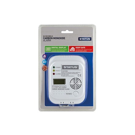 STATUS - 85 DECIBELS CARBON MONOXIDE ALARM