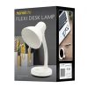 HOMELIFE - 35W FLEXI DESK LAMP - DIAMOND WHITE