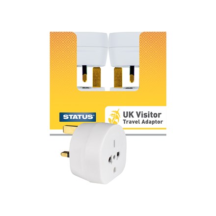STATUS - UK VISITOR ADAPTOR - BULK