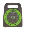 STATUS - 4 SOCKET 15 METER 13A TC CABLE REEL
