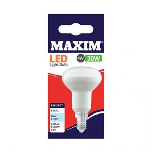 MAXIM LED BULB - R50 - DAY LIGHT - SES 4W=30W