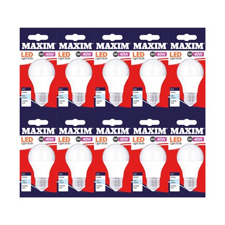 MAXIM LED BULB - GLS - ES DAY LIGHT 6W=40W