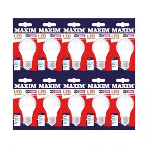 MAXIM LED BULB - GLS - ES DAY LIGHT 6W=40W